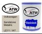 Preview: Volkswagen, Sandstone Metallic, LE1Y / W7: 500ml Lackdose, von ATW Autoteile West.